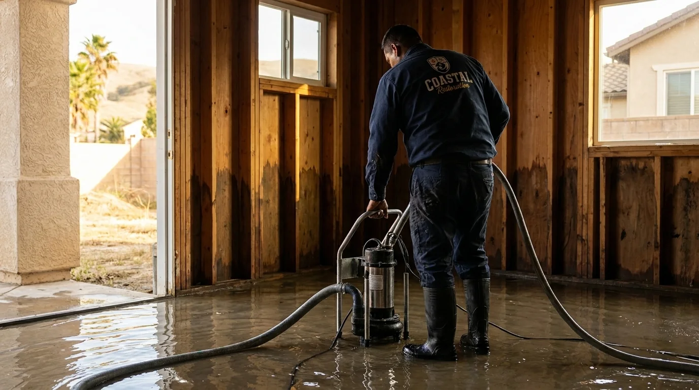 Basement Flooding Cleanup